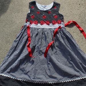 Lady Bug & Polka Dot Girls Dress